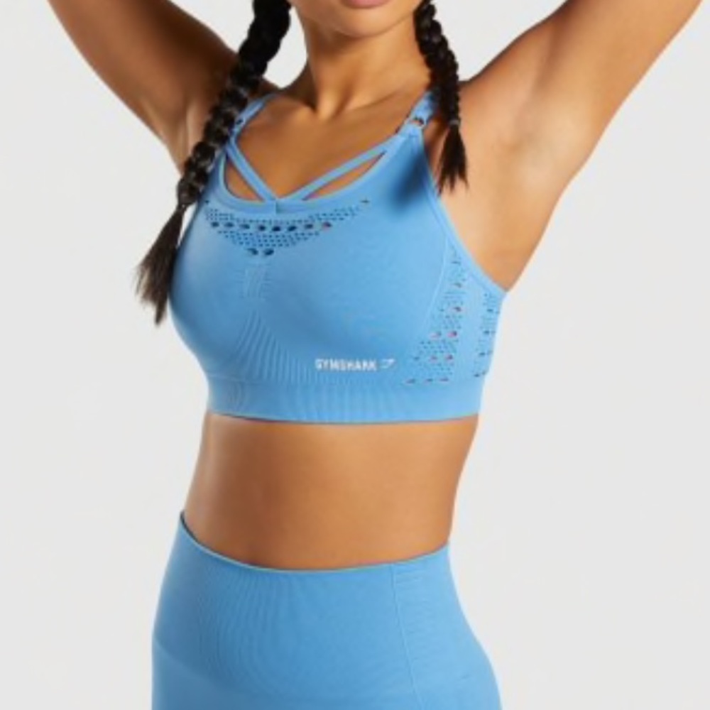 Gymshark Energy + Seamless bra // L
